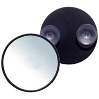 UNIQ Makeup spejl 10X forstørrelse med sugekop - Sort