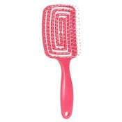 TBC Detangling Hårbørste - Wet & Dry Hollow Brush - Rosa