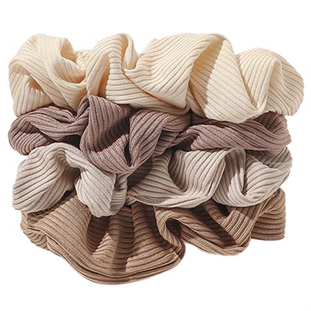 SOHO Ivory Scrunchies - sæt med 4 stk