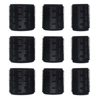 SOHO Ceramic Thermal Hair Rollers 60/50/40 MM Velcro Curlers / Hårruller - 9 stk