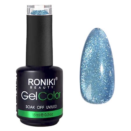 RONIKI Fantasy Sprite Cat Eye Gel Neglelak Moonstone Blue (02)