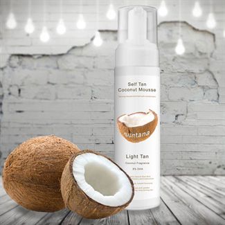 Image of Spray tan Coconut Mousse 200 ml Light Tan